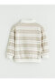 Lcw Kids Polo Neck Striped Boys' Thick Sweatshirt - 5
