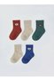 Sparkling Choices Embroidered Baby Boy Socks 5-Piece Set from Shining Store - 2