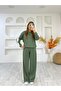 Modal Textured Striped Suit