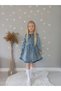 Girl's Dress Set, Dress with Jeans, Super Quality Cotton Fabric, One Hundred Percent Seasonal Model