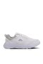 Comfortable Lace-Up Casual Sports Shoes White Silver Sneaker - 2