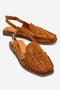 Clifford Women's Genuine Leather Sandals Brown Suede