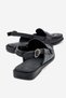 Clifford Women's Genuine Leather Sandals Black - 3