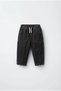 Unisex Balloon Jean Pants with Tie Waist