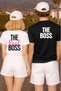 T-Shirt Valentine's Day (Valentine’S Day) February 14 Couple Combination Tshirt 2-Pack Price Real Boss Print