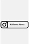 Instagram User Name Sticker 26*7 Dimensions