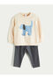 Zero Roba Collar Baby Boy Sweatshirt and Pants 2-Piece Set for Style Enthusiasts from Uzg Store