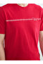 Crew Neck Printed Combed Cotton Men's T-Shirt - 5