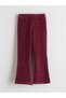 Esvab • Modern & Distinctive Corded Waist Velvet Girls' Leggings - 2