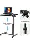 Laptop Table, Ideal Height Adjustable Computer Desk for Work From Home And Study 60 * 40 (Black) - 5