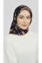 Morya Patterned Rayon Scarf - Brown