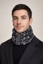 Neck Warmer Winter Men's Knitwear Acrylic Premium Soft Gray - 4