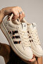 Women's Leopard Patterned Sneaker Casual Beige Sports Shoes - 2