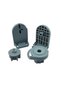 32mm Roller Blinds Gray Chain Mechanism and Plastic Latch Foot Set - 2
