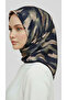 Morya Patterned Rayon Scarf - Khaki - 5