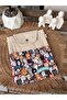 Handmade Canvas Fabric, Multi-Purpose with Snap Fasteners, 9 Inch Compatible Tablet, Laptop, Book Bag