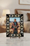 إطار صور منسوج مقاس 10 × 15 سم - 5 خيارات لأنماط مختلفة - إطار ديكور فاخر مقاس 14 × 19 - 3