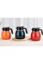 1.6 Litre Stainless Steel Thermal Coffee Tea Carafe (RED COLOR) - 4