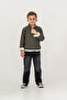Patterned Knitwear Sweater 4-Piece (Vest; Sweater; Shirt; Pants) Holiday Boy's Set - 4