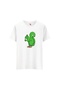 Cool Squirrel Printed T-Shirt / Zero Sleeve Undershirt (Optional)