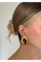 Ortasi Stone Asymmetric Earrings - 4