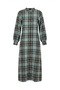 Plaid Patterned Lumberjack Winter Dress 2508-02 Green - 6