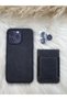 iPhone 14 Pro Compatible Leather Magsafe Case with Lens Gift, Stand, Wallet, and Leather Magsafe Case