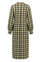 Plaid Patterned Lumberjack Winter Dress 2507-02 Yellow - 8