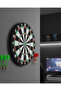 Quality Wooden Dart Board 12 Inch 4 Dart Arrow Set