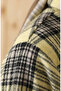 Plaid Patterned Lumberjack Winter Dress 2508-01 Yellow - 6