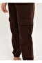 Cargo Pocket Linen Mom Pants with Rubberized Waist - 5