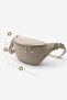 Women's Zipper Closure Long Strap Adjustable Crossbody and Shoulder Bag Nelipa Mink - 8