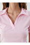 Polo Neck Women's T-Shirt - 3