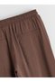 Vizyon New Season Wide Leg Women's Trousers with Elastic Waist - 6