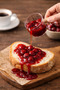 Acrylic Sauce Bowl Set with Wooden Handle, Set of 6, Mini Bowls for Jam, Sauce, and Dessert Serving - 4