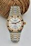 Stainless Steel, Water Resistant, Silver Color Band, White Dial Women's Wristwatch