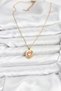 316L Steel Chain Gold Color Heart Figured Women's Necklace - 2