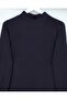 High Collar Long Sleeve Undershirt Blouse -Laci - 4
