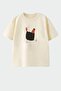 Unisex Kids Cotton Crew Neck Printed T-Shirt - 2