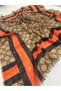 Caramel Brown Organic Cotton Scarf - 2