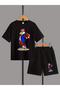 Children's T-Shirt and Pocketed Shorts Set