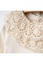 Lace Baby Girl Romper with Hat, Hospital Release Lace Embroidered Gift Mevlüt Outfit - 2