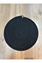 Linen 6 Pieces Jute Placemats / American Service Lux Presentation Plate Mats - 5