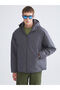 Standardfit Hooded Men's Coat from Uzg Store for Style Enthusiasts