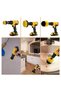 Techora.Sale ®   3-Piece Drill Bit Bathroom Tub Shower Cabin Car Wheel Seat Washing Cleaning Brush S - 6
