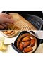 50 Pieces of Air Fryer Baking Paper Disposable Air Fryer Oil-Proof Non-Stick Plate Model Rvryt - 6