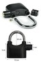 ®   Desibel Black Multifunctional Extra Secure Square Hanging Cabinet Lock with Alarm - 7