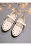 Women's Comfortable Fit Ballerinas with Stone Detailed Buckle - 3