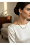Citrine Stone 4mm Necklace - 2