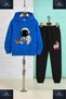 Children's Unisex Astronaut Book-Reading 3-Piece Hooded Tracksuit Set - 3